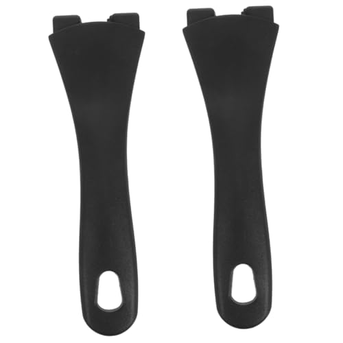 IWOWHERO 2 Piezas Mango para Olla de Baquelita Resistente al Calor Antideslizante y Ergonómico de Unidades con Orificio para Colgar Repuesto para Cocina Segura y Cómoda