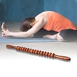 Professional Wood Craft ᵀᴹ Wood Gua Sha Scraping Tool Manual Acupuncture Points for Waist Back Neck Wooden Massage Roller Sticks Body Sculpting Tools for Belly Waist Thigh