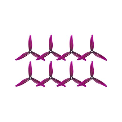 Hélices 51377 pour drone FPV freestyle et course magenta 2 paires