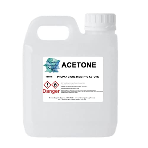 Acetone - Nail Varnish Remover- Solvent & Degreaser - 1Litre - 1000ml