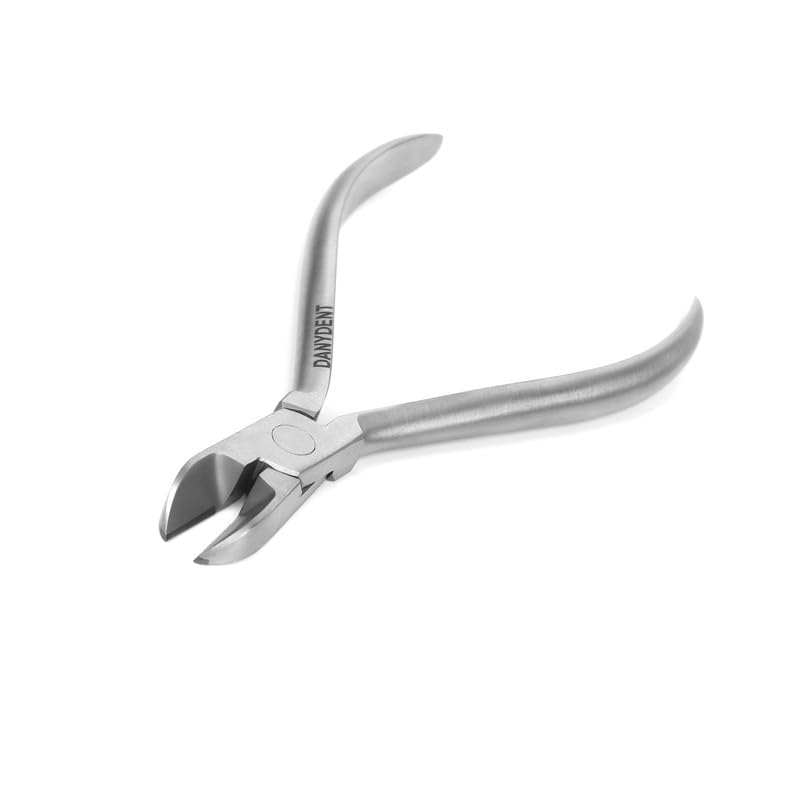 Image of Braces Wire Cutter Orthodontic Kit - Tungsten Carbide Inserts Cuts Hard & Soft Wires - Easy To Use DIY Dental Tools Stainless Steel Braces Essentials - 1 x Orthodontic Wire Cutter for Braces