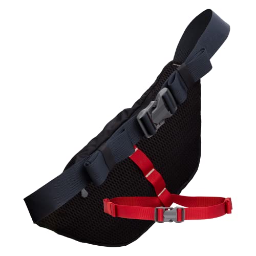 Nathan Limitless 2L Hydration Sling, Two Side Pockets & Small Zipper Stash Pocket for Essential Storage, Breathable & Moisture Wicking