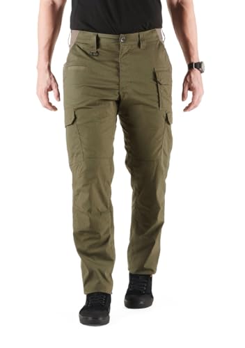 5.11 Tactical Men's ABR Pro Pants, Straight Fit, 9 Pockets, Comfort Waist, Style 74512, Ranger Green, 40W x 34L