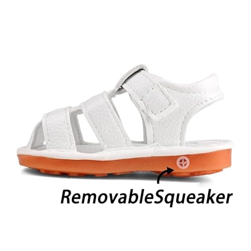 Sandalias Que Pitan Para Niños, Squeaky Shoes For Toddler Girls Boys, Summer Squeaky Sandals Closed-Toe Anti-Slip Premium Rubber Sole Toddler First Walkers Shoes2