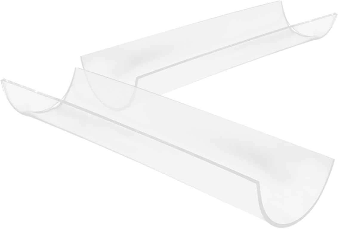 Healifty 10pcs Essential Acrylic U-shaped Cake Roll Mold for Baking Dessert Making Tool for Swiss Roll and Cake Organizing and Maintain