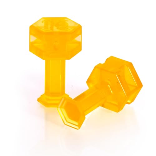 Image of Black Plague Dent Reaper Fat Shaft 9 mm Gold Hex Tabs (5 Tabs)