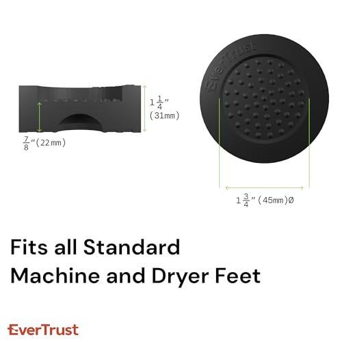 Evertrust HM03AVP0101D24 Steadypro Vibration Isolation Pads- Pack Of 4 thumb #1