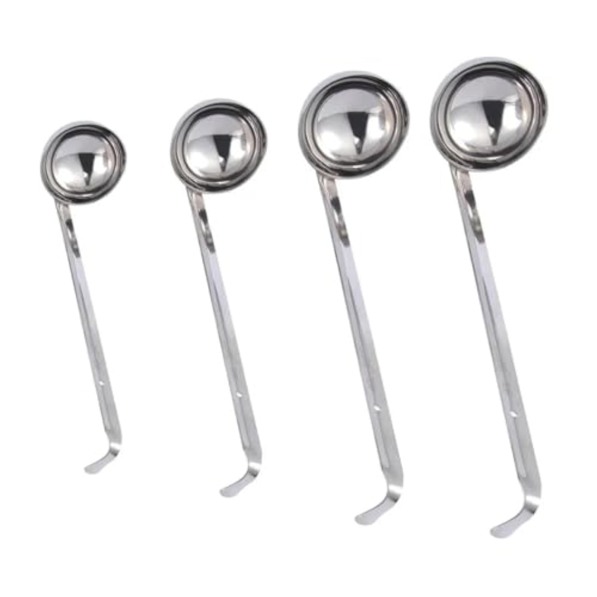 Heavy Duty Stainless Steel Ladles - 4 Pack