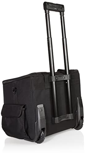Amazon Brand - Denali 20 Pockets Lighted Roller Tool Bag, Black #TOP2