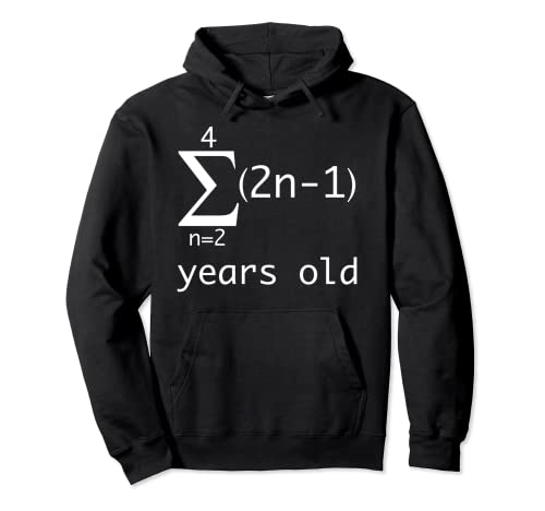 Funny Math Geek - Camisa para niños y niñas de 15 años Sudadera con Capucha