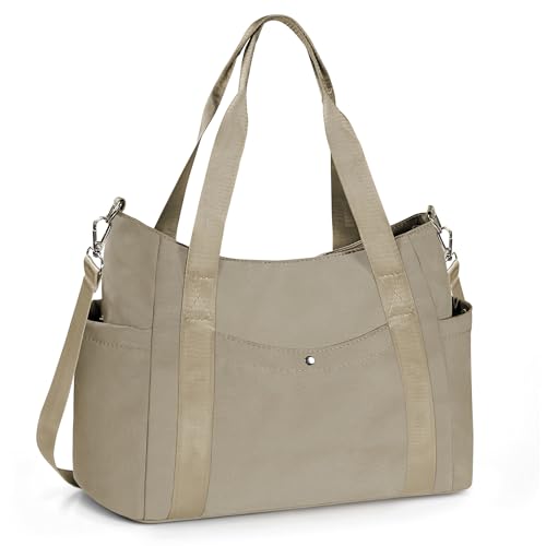 Image of Geestock Tote Bag for Women, Lightweight Large Work Tote Bag, Nurse Handbag Multi-pocket Shoulder Crossbody Tote Bags