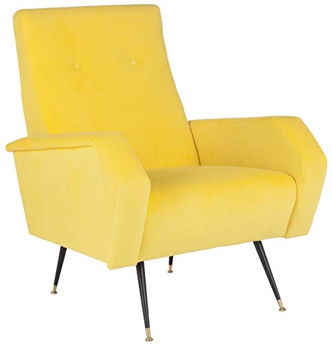Sillón Confortable Plegable Amarillo