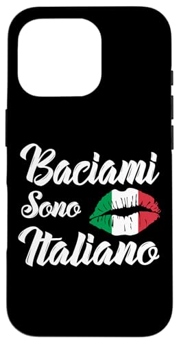 Baciami Sono Italiano Kiss Me Im �C�^���A�C�^���A�ʔ��� �X�}�z�P�[�X iPhone 16 Pro �p