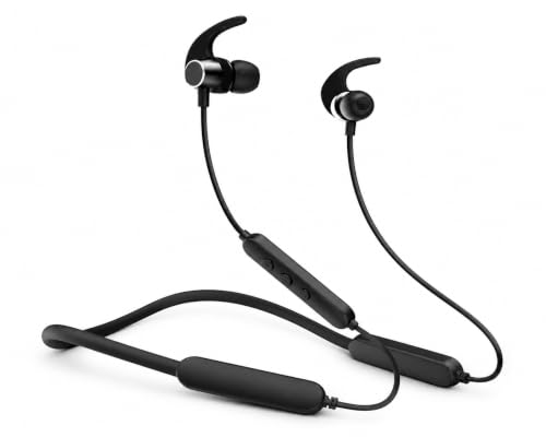 Image of Bluetooth Neckband for Boat Rockerz 255 Pro+ with Rich Bass, 60Hrs Long Playback, Dual Device Pairing, Clear Audio, Hands-Free Calling and Quick Charging