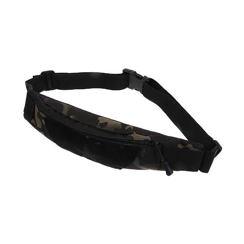 VERDANVERSE 旅行用軽量ウエストバッグ 多機能大容量ポーチ スマホ収納可能 アウトドア ウエストパック シンプルチェストバッグ 男女兼用キャン