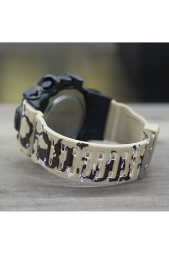 Image of Invicta Resin Digital Essentials Unisex Grey Dial Beige Band Watch Acw435-005