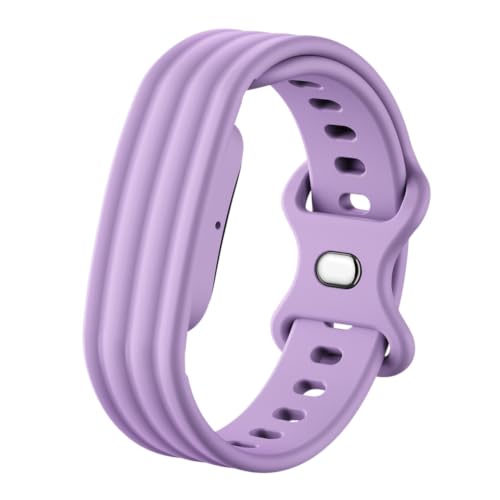 Image of Soft Silicone Strap Compatible with Google Fitbit Air, Sport Replacement Band, Adjustable Breathable Wristband for Workout, Running & Daily Wear