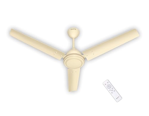 Image of Sujata SBF Air 1200mm BLDC Ceiling Fan | 3 Years Warranty | Savings up to 60% | Remote Control | Fans Ceiling Fans 5 Star | Silent Motor, Inverter Compatible, Living Room & Bedroom (Ivory)