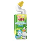 Pato Gel Limpiador para Baño e Inodoro, Desinfectante, Edición Limitada, Menta Pixeleada 710ml