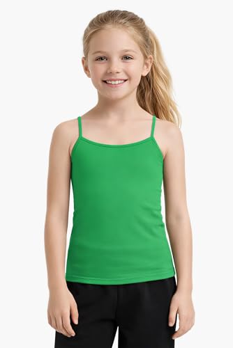Image of Kurve Girl's Sleeveless Tank Top - Stretch Undershirts Cami Camisole, UV Protective Fabric, Rated UPF 50+ (Made in USA)