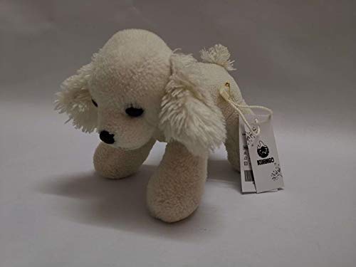 KUANGO PLUSH TOY, 5 inch Large with Strap Pure Cotton for Powder Foundation, Blending for Loose Powder Mineral Powder Body Powder