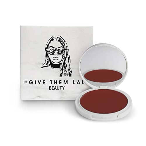 Soft Bronzed Cream Blush, ‘Slide In The Dm’ By Give Them Lala- Ultra-Blendable Cream Blush For Cheeks- Natural Creamy Makeup Blush- Cruelty-Free Pigmented Cheek Tint- Water & Sweat Resistant, 0.26Oz #TOP27