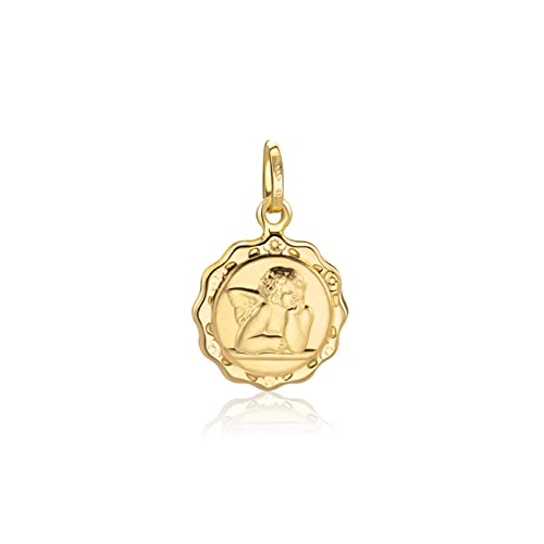 Pendentif en or jaune comme cadeau de protection | Un talisman précieux et intemporel