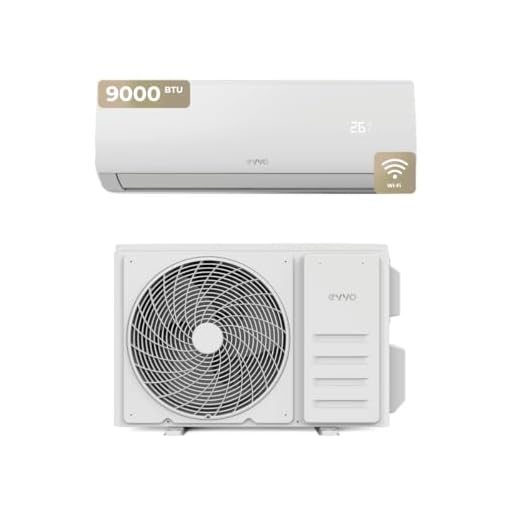 EVVO Aire acondicionado Split CLIMA WiFi Refrigeración y Calefacción, Conectividad WIFI, Motor Inverter, Bomba de Calor, Clase A++/A+, Deshumidificador, refrigerante R32 (9.000 BTU)