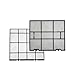 Filtersätze for Klimaanlagen, kompatibel mit TOSHIBA, verschiedene Modelle (1p/1,5p/2P), Haushaltsgeräteteile, 28,5 x 28 cm(28x25cm x2pcs)