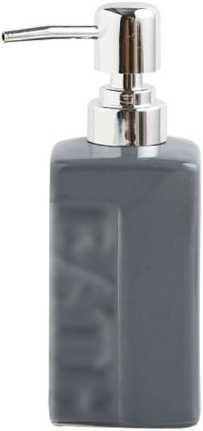 Kitchen Soap Dispenser Luxury Home Ceramic Soap Dispenser Press Dispenser Bottle Lotion Liquid Bottle Shampoo Shower Gel Bottle Bathroom Soap Dispenser(B)