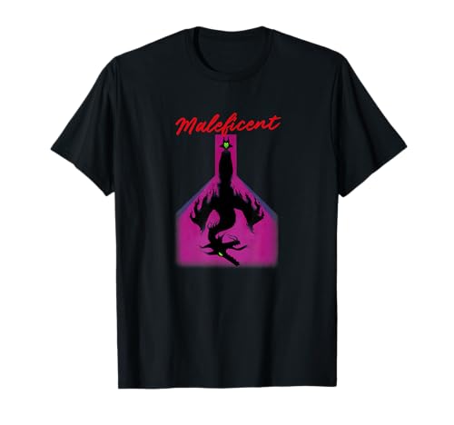 T-shirt Maleficent Dark Dichotomy Disney au graphisme contrasté et artistique