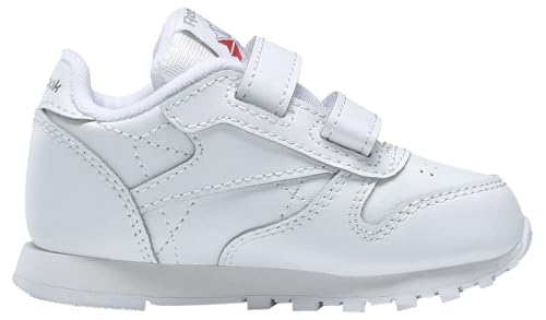 Reebok Classic Leather 2V, Basket, White/Carbon/Vector Blue,