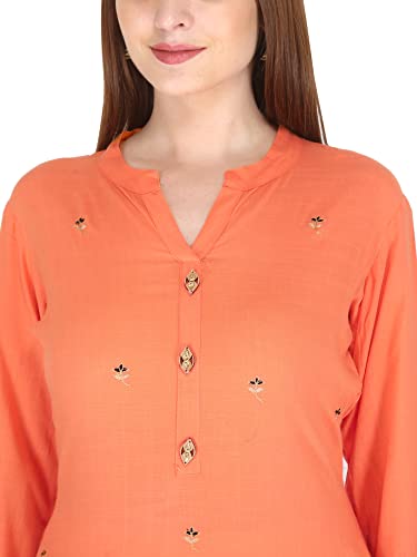 Image of Women's Rayon Straight Kurta Pant with Dupatta Set (Black)