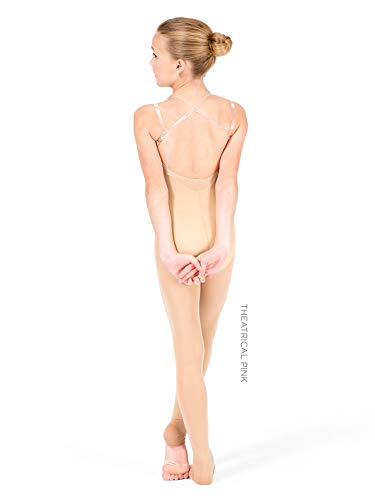 Body Wrappers A91 Girls Total Stretch Convertible Body Tights (8-14, Jazzy Tan) #TOP1