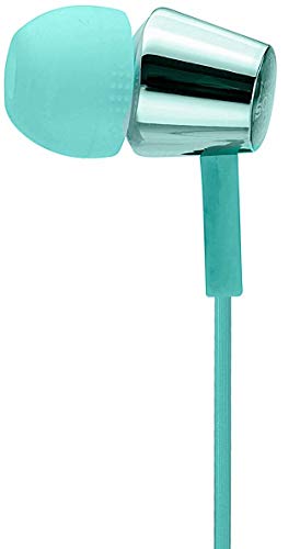 Image of Sony MDR-EX155AP Wired in Ear Headphones with Tangle Free Cable, 3.5mm Jack, Headset with Mic for Phone Calls and 1 Year Warranty - (Mint Blue)