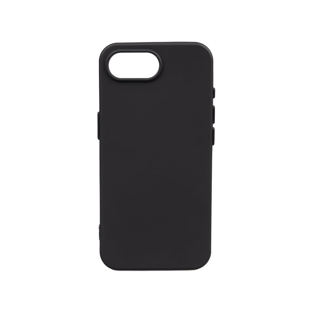 Zore Apple için uyumlu iPhone 16E Kılıf Zore Biye Silikon Siyah