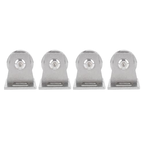 Silent Dual Bearings - Polea de acero al carbono para montar en la pared, 330 libras, sistema de levantamiento de gimnasio para entrenamiento en casa y levantamiento de pesas