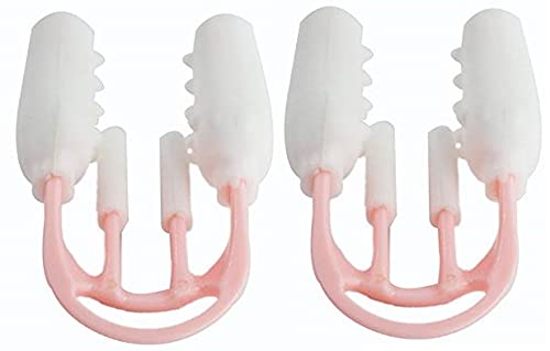 Frackson Pack of 2 Nose-Up Lifting Shaping Bridge Nose Corrector Facial Beauty Nose Clip For Correcting Your Nose Sliming Clipper Beauty Tool Straightening Massager Nose Slimmer Nose Shaper