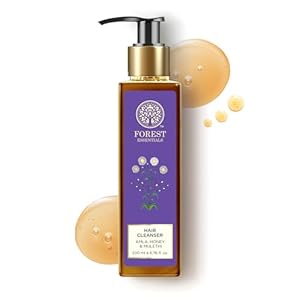 Forest Essentials Hair Cleanser, Amla, Honey and Mulethi, 200ml