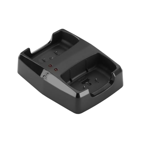 Image of Cobra ACXT 500 Dock Charging Station for 2 Walkie Talkies with UBS Charging Cable - Dual Desktop Portable Charger, Compatible with ACXT545 Model