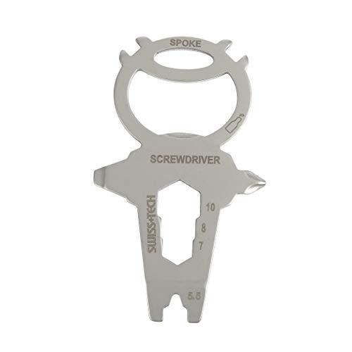 Swiss+Tech 9-in-1 Every Day Carry (EDC) Multi-Tool, Card Style, (1 Pack) (ST029011)