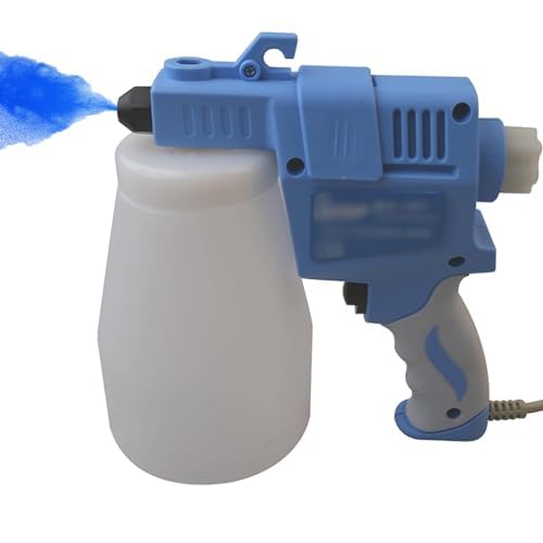 Elektryczny pistolet natryskowy do czyszczenia tekstyliów, pistolet do czyszczenia punktowego tekstyliów 65 W, pojemność 1,2 l, regulowane ciśnienie, średnica dyszy 0,25-0,3 mm