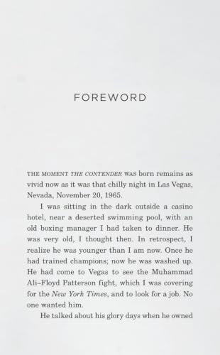Image of The Contender: The Acclaimed YA Novel About an African American Teen's Journey from Scared Dropout to Boxing Champion