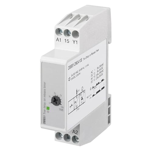Relais retard réglable de 1 10 s DBB51CM2410S automatisation