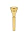 Denis Wick DW4882-3CV Gold-plated Trumpet Mouthpiece