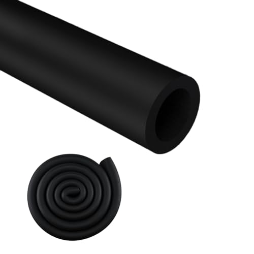 Insulation Foam Pipe Used for air Conditioning Pipe Insulation Outdoor Water Pipes and Table Corner Protection (1 2 inches ID)