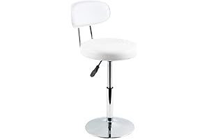 FURWOO PU Leather Professional Salon Stool: The Perfect Haircut Chair for Home and Salon Use