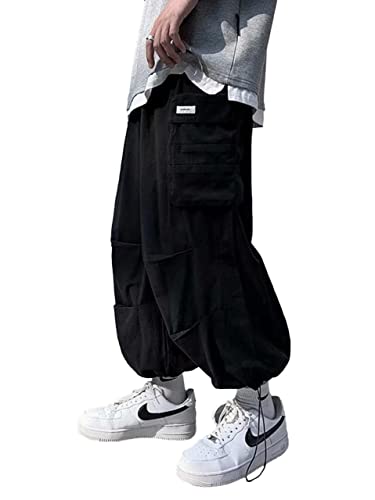 ドローコード付きバギーパンツ