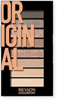 Revlon Eyeshadow Palette, ColorStay Looks Book Eye Makeup, Highly Pigmented in Blendable Matte & Metallic Finishes, 900 Original, 0.12 Oz