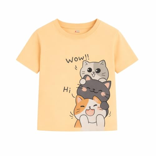 Image of Lush Plush Boys High GSM Cotton Half Sleeve Printed Cotton T-Shirt